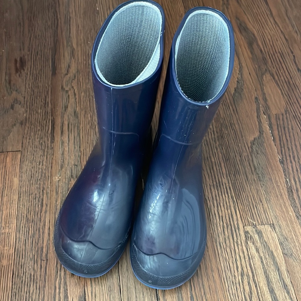 Navy Blue Rain boots